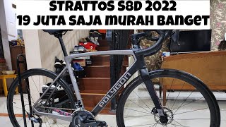 ROADBIKE POLYGON STRATTOS S8D 2022 REVIEW MURAH BANGET