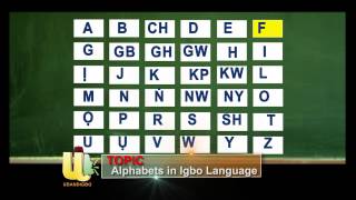 LESSON  1. IGBO ALPHABET BY UDANDIGBO.