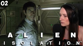 The Med Bay 🥲 | Alien Isolation - Part 2 | Let's Play (HARD MODE)