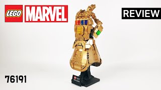 레고 마블 76191 인피니티 건틀렛(LEGO Marvel Infinity Gauntlet) - 리뷰_Review_레고매니아_LEGO Mania