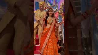 Sasural Simar Ka Season 2 BTS_Reema & Vivan Wedding Reel_Making of SSK2 #Reevan #Shorts_New