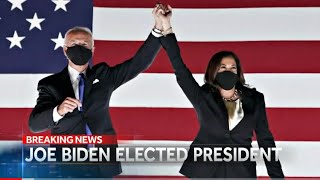 Celebrities/TV Personalities reactions to Pres-Elect Biden & VP-Elect Harris | Trending Topics