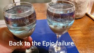 Resin ocean cups (Epic failure) for now...