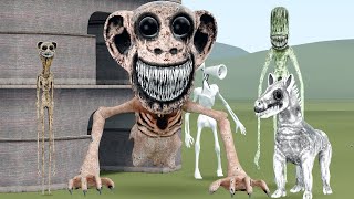 NEW ZOONOMALY MONSTERS VS ROBLOX INNYUME SMILEY'S STYLIZED SPARTAN KICKING In Garry's Mod