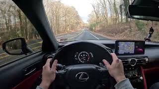 Lexus IS350 F Sport POV review and drive #automotive #toyota #car #lexus