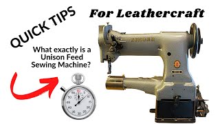 Complex Jargon for Industrial Sewing Machines | Unison Feed and Triple Compound Feed