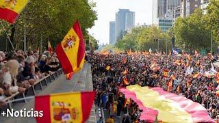 Protestas en España: Miles piden la dimisión de Sánchez