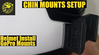 Chin Mount Arrived. Helmet setup and ride.