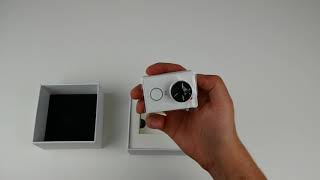 YI Action Cam White Unboxing german/Deutsch