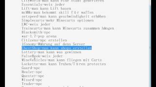 minecraftserver vorstellung