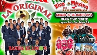 La Original Banda El Limon en San Rafael California. Festival Viva Mexico