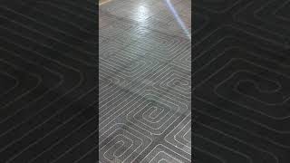 Underfloor heating (тёплый пол) Drama theatre Nur-Sultan ( Kazakhstan)