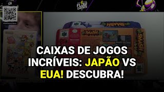 Caixas de jogos incríveis: japão vs eua! Descubra!