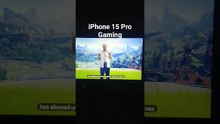 iPhone 15 Pro for Gaming #iphone15 #gaming