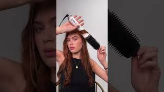 How to create a big, bouncy blowout using ghd duet blowdry 2-in-1 hair dryer brush 🖤 #hairtutorial