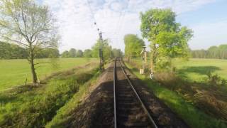 Cabinerit, Führerstandmitfahrt: Stolzenau-Leese - Löhne.