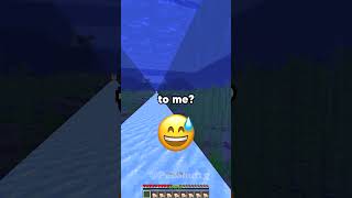 Being underwater is so cool 🫧 #minecraft #shorts