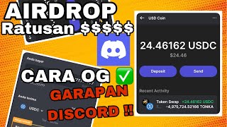 CARA GARAP AIRDROP DISCORD SOLANA AIRDROP CRYPTO TERBARU JARINGAN SOLANA