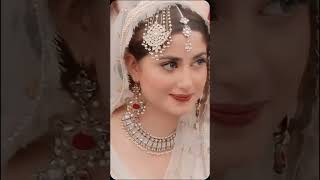 Pakistani actress in bridal look#celebrities #pakistaniactress #youtubeshorts