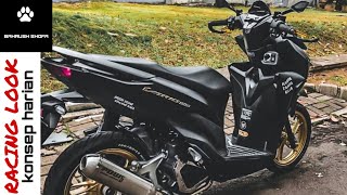 GALERI MODIFIKASI HONDA VARIO 2020 TERBARU!! | kumpulan modifikasi vario pakai spion bar end