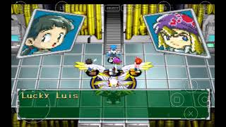 DIGIMON WORLD 2-PS1-USA-AKIRA'S DIGIMONS defeat the SECOND BLOOD KNIGHT OFFICER and his DIGIMONS!