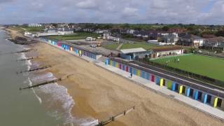 Milford on Sea beach huts complete and ready for summer