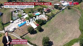 İstanbul Pendik Ballica Köyünde Yatirimlik Kupon Arsa!!!