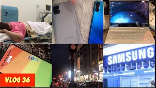 VLOG 36 /Weekend /Shockwave Lithotripsy /reno 3 pro vs galaxy a71,Hp laptop/ shopping with me