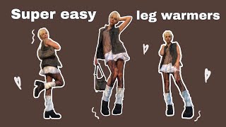 How to sew leg warmers. This is super easy and for beginners