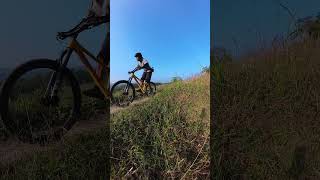 Biking Bliss: Pedaling Into the Morning Sun 🌞 - Cycling Adventure #adventureseekers #mountainbiking