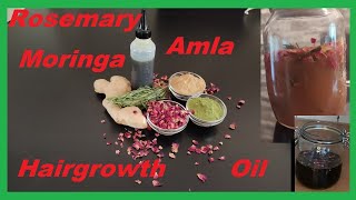 How To Make Rosemary Moringa Amla Hairgrowth Oil