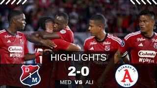 Independiente Medellín 2 x 0 Alianza FC Colombian Premier League 2024 Extended Highlights And Goals