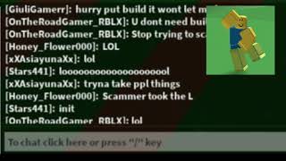 FOUND THE BIGGEST NOOBIE SCAMMER ON ROBLOX EVER (ISLANDS)