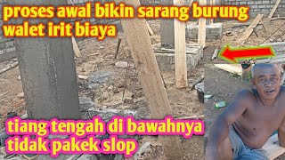 cara awal bikin gedung sarang burung walet irit biaya