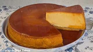 FLAN CREMOSITO SIN HORNO paso a paso.