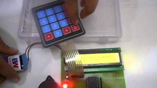 Mini Project, Password Based Door Lock using 8051