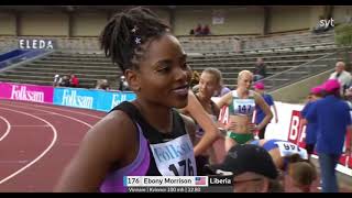 Ebony Morrison - 100mh - Goteborg GrandPrix 2023