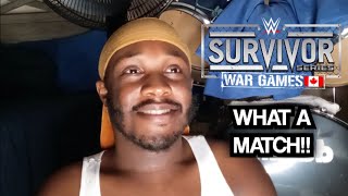 THIS WAS A BATTLE FOR THE AGES! 🔥🔥 MEN'S SURVIVOR SERIES WAR GAMES MATCH! REACTION