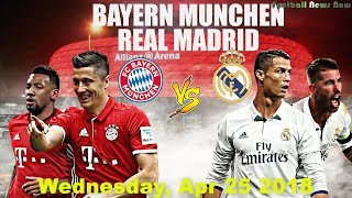 Bayern Munich vs Real Madrid Lineup Result Prediction, (Apr 25, 2018) EUFA Champion League [HD]