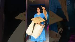 अभी paper bag खत्म नहीं हुए है#shorts #youtubeshorts #bestoutofwaste