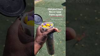 Cheap paintball pod Hack, no more losing paint #paintballer #paintball #speedball