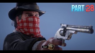 Red Dead Redemption 2 Walkthrough Gameplay Part 28 Arthur  blow up the bridge.