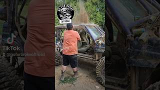 beating the mud off your jeep #offroad #jeeplife #goforbroke #jeep #jeepmodel #jeepcherokee