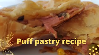 How to make easy breakfast with puff pastry