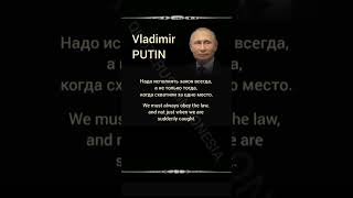 Vladimir Putin #39 | Motivational Quote | Indonesian-Russian-English #quoterusiaindonesia #quotes