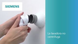 ¿La lavadora no centrifuga? Te damos soluciones | SIEMENS