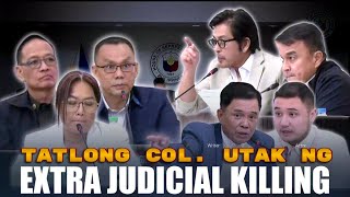 TATLONG COLONEL GINASA NG CONGRESS SA EJK