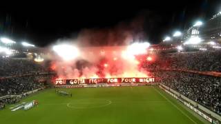 Legia Warszawa - Napoli  01.10.2015| pyroshow |