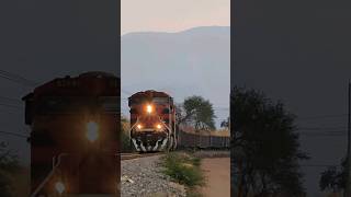 FXE y BNSF Trabajando En Conjunto Con Un Tren Fierrero