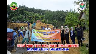 Padat Karya Tunai Desa (PKTD) Cokrowati Tahun 2020